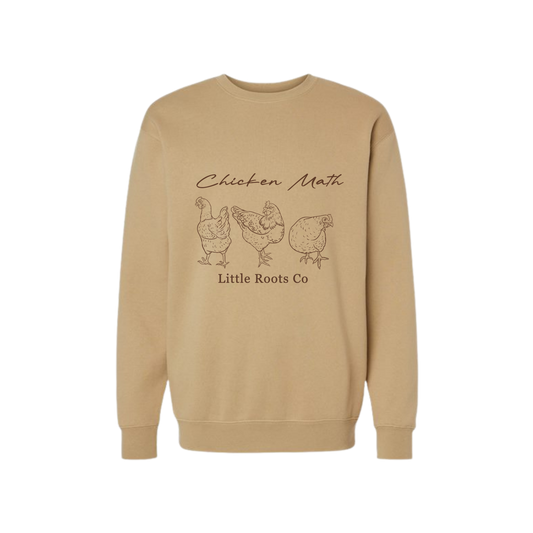 Chicken Math Crewneck