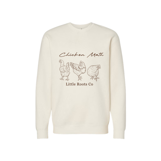 Chicken Math Crewneck