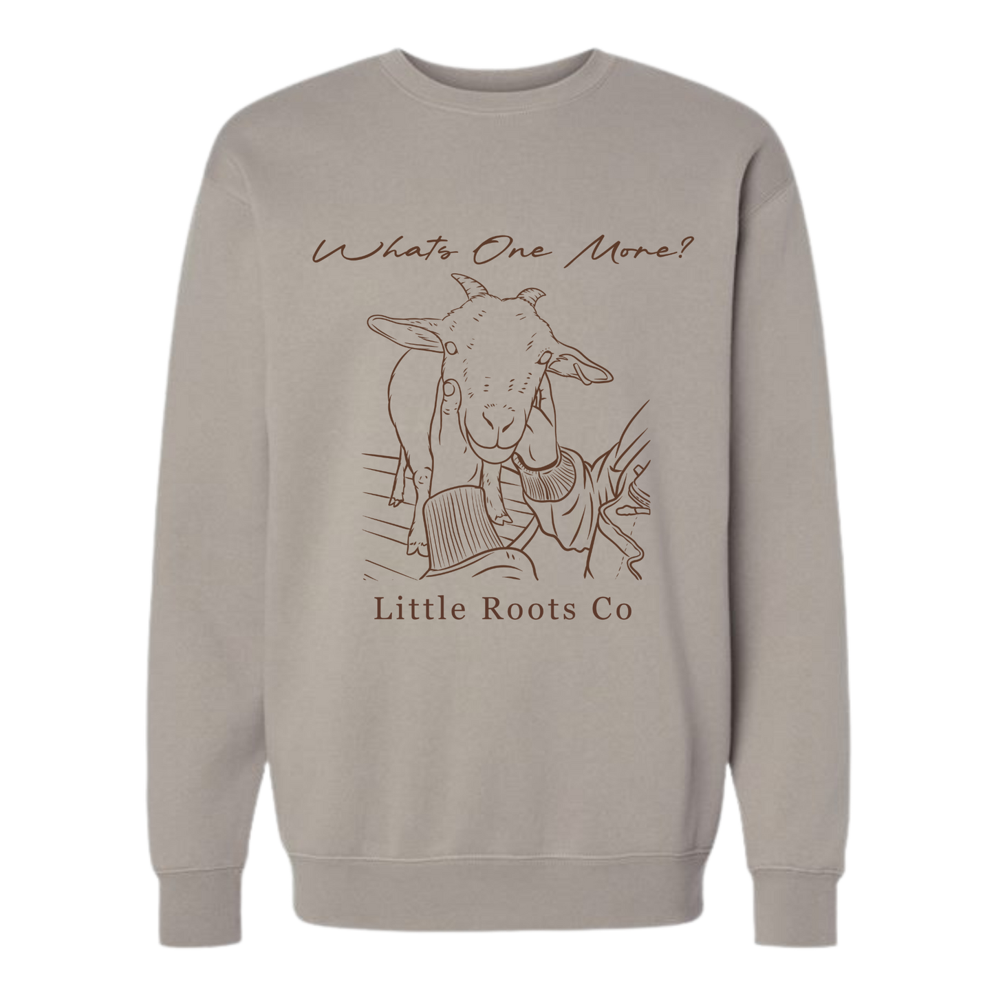 What's One More Crewneck