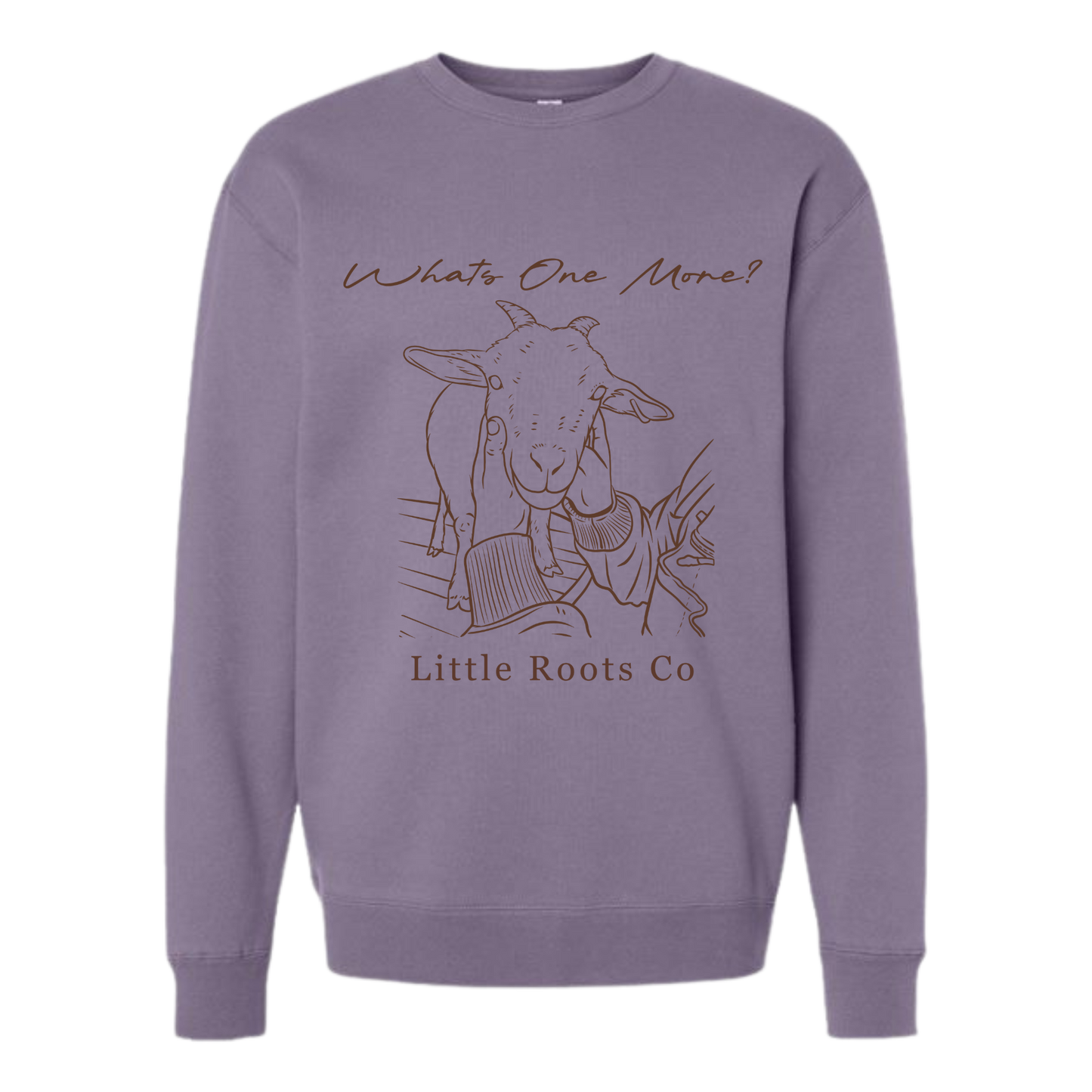 What's One More Crewneck