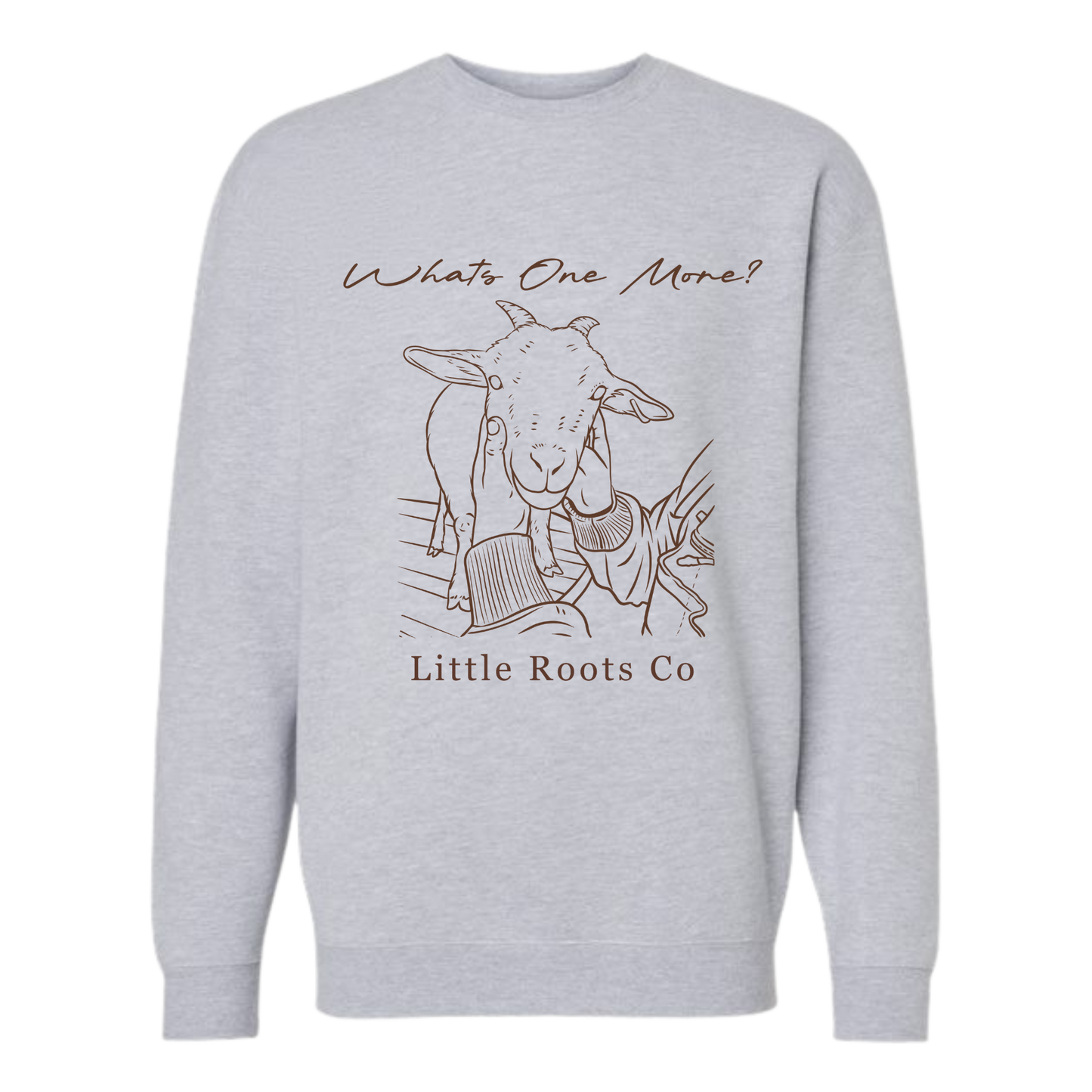 What's One More Crewneck
