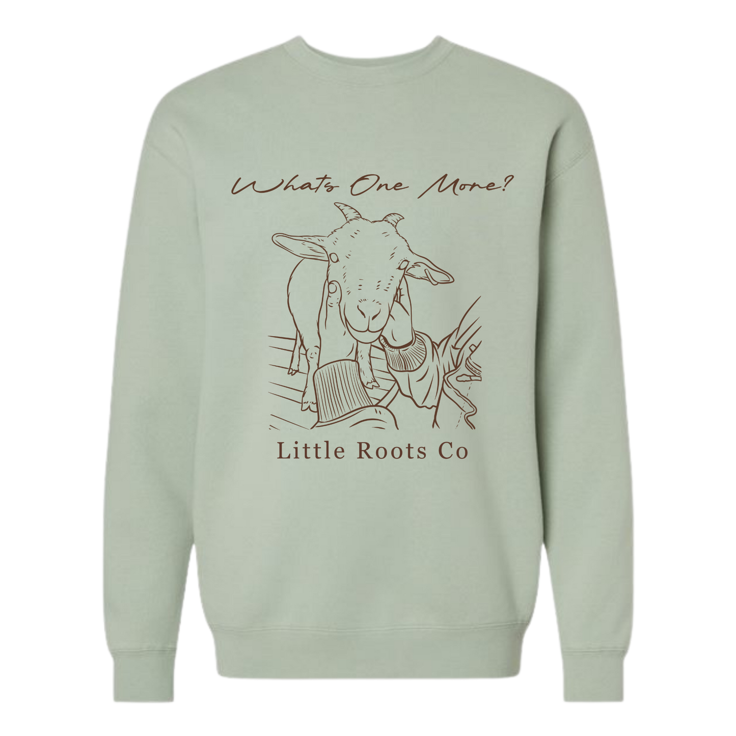 What's One More Crewneck